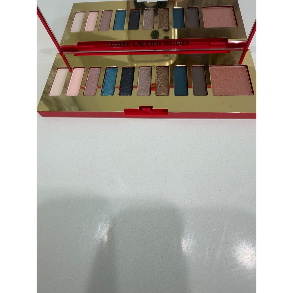Estee Lauder Minimalist Pure Color Envy Eye Cheek Palette Womens Nudes Red Gold